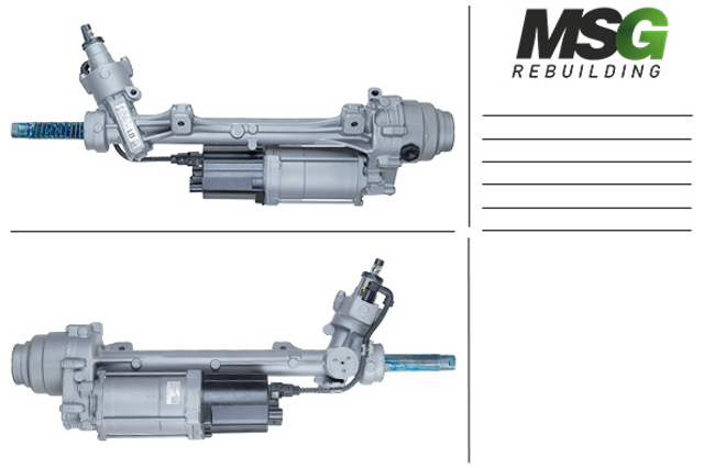 Cremalheira da direção MSG Rebuilding BW410NLR5R preço, a partir de 830,85 USD