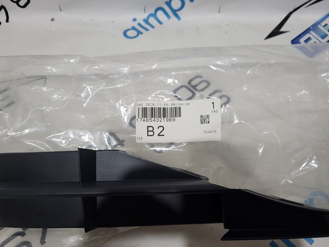 Compre 17A8543219B9 VAG Tampão dianteiro esquerdo do pára-choque do gancho de reboque