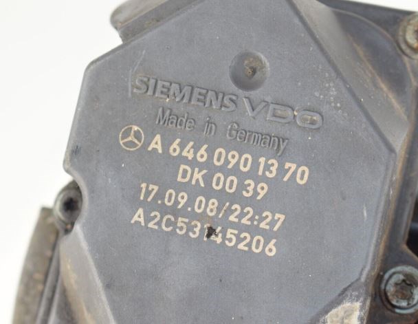 Válvula de borboleta montada Mercedes A6460901370 preço, a partir de 416,57 USD