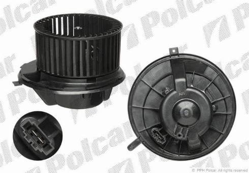 Motor de ventilador de forno (de aquecedor de salão) 1331NU1 Polcar