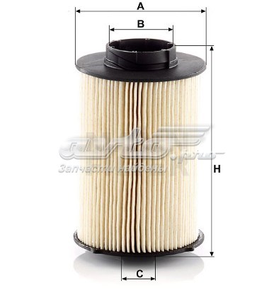 Filtro de combustível PU10020X Mann-Filter