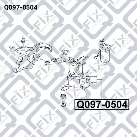 Compressor de bombeio pneumático (de amortecedores) Q-fix Q0970504