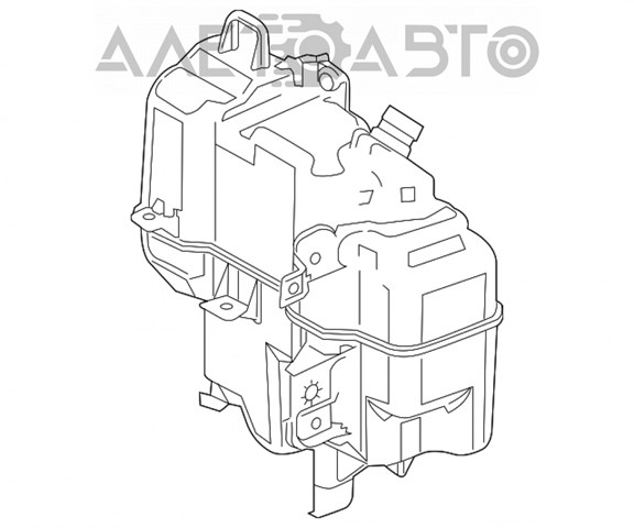 GJR967481A Mazda Tanque de fluido para lavador de vidro