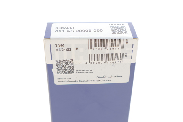 Compre 021AS20009000 Mahle Original Semianel de suporte (de carreira) de cambota, STD, kit