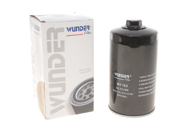 Filtro de óleo WY103 Wunder
