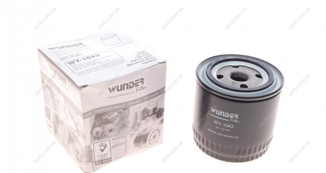 Filtro de óleo Wunder WY1043 preço, a partir de 6,25 USD
