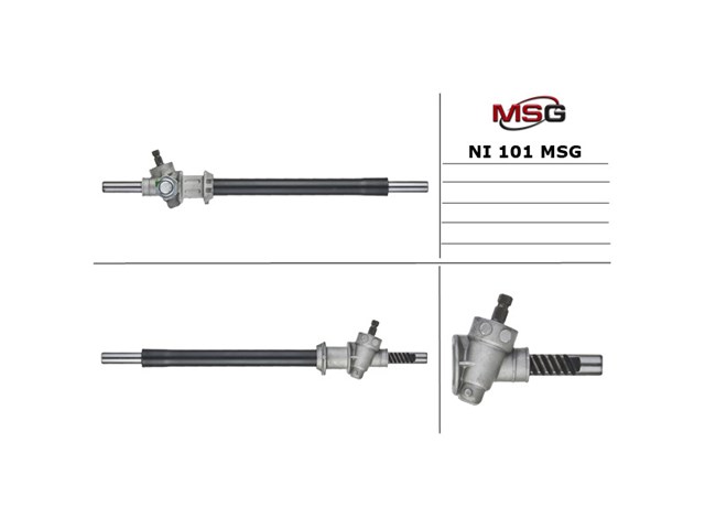 NI101 MSG Cremalheira da direção
