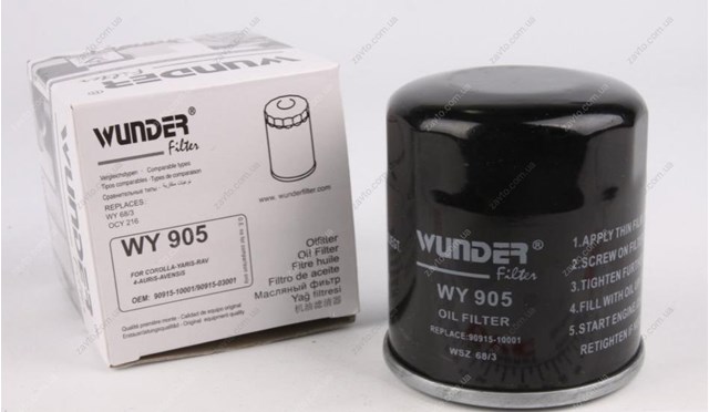 WY905 Wunder Filtro de óleo
