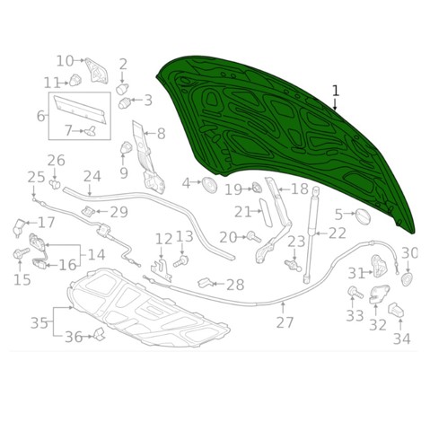 Capota 30823127 AND