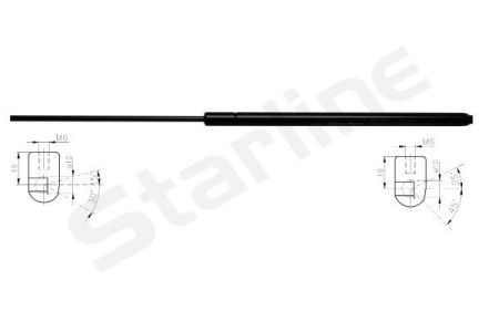 Compre 1257805 Starline Amortecedor da capota