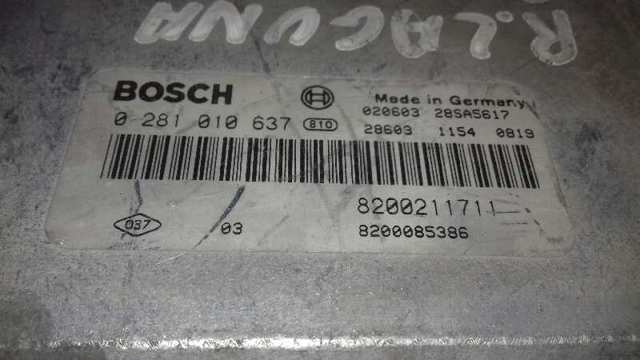 0281010637 Renault (RVI) Módulo de direção (Centralina eletrônica) de motor