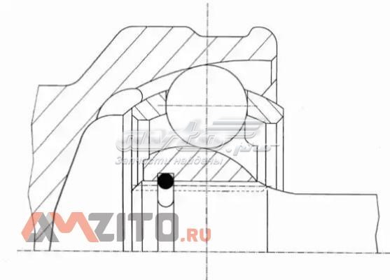 Junta homocinética externa dianteira GKN-Spidan 303995 preço, a partir de 95,37 USD