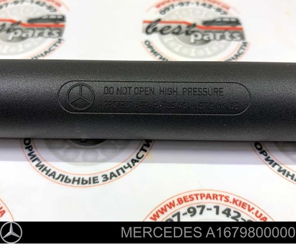 Amortecedor da capota direito Mercedes A1679800000
