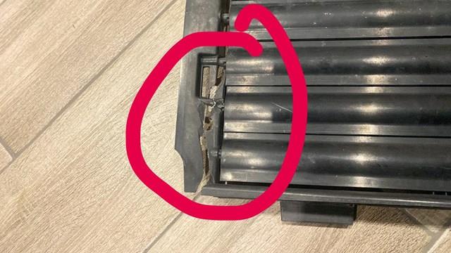 Perciana do radiador de esfriamento Mercedes A1675000602
