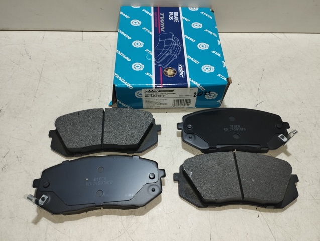 Sapatas do freio dianteiras de disco Rider RD24501STD