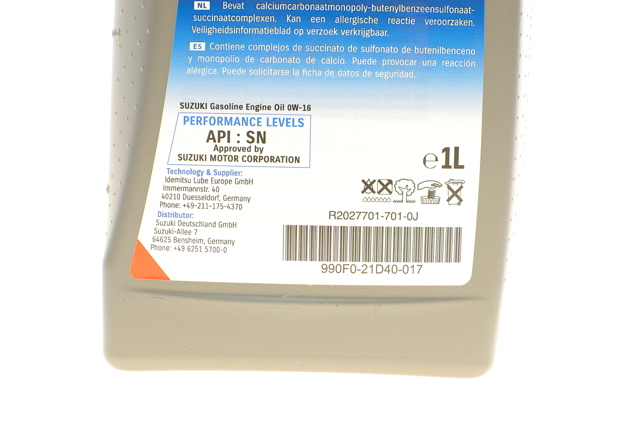 Óleo para motor 990F021D40B017 Suzuki