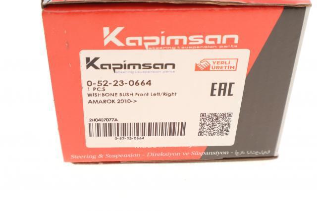 Bloco silencioso dianteiro do braço oscilante superior Kapimsan 052230664 preço, a partir de 10,66 USD