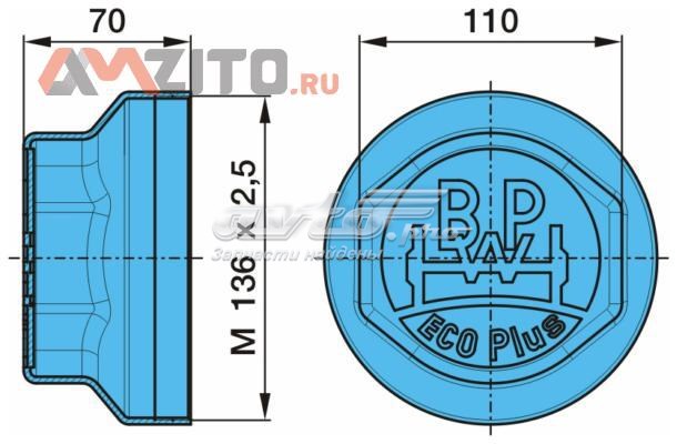 Tampão de cubo BPW 0321225310 preço, a partir de 18,09 USD