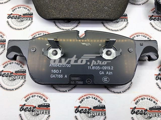 Sapatas do freio dianteiras de disco Mercedes A0004200405 preço, a partir de 61,03 USD