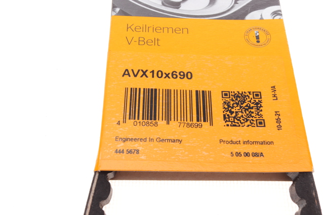 AVX10X690 Continental/Siemens Correia dos conjuntos de transmissão