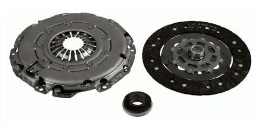Kit de embraiagem (3 peças) 1610211580 Peugeot/Citroen