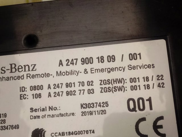Compre A2479001809 Mercedes 