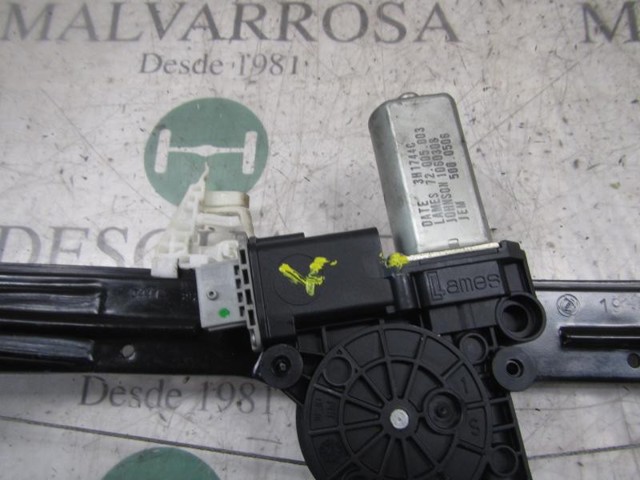  Mecanismo de acionamento de vidro da porta dianteira esquerda Fiat Bravo II hatchback (198) (2007 - 2014) II