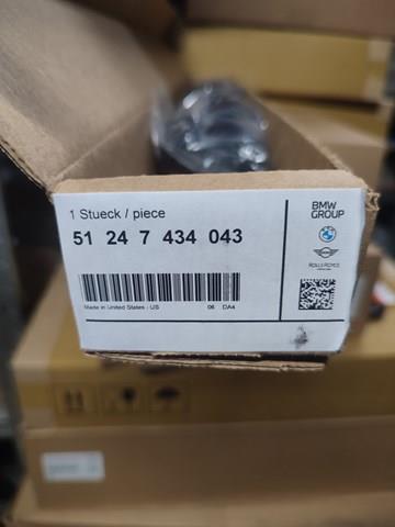 Amortecedor de tampa de porta-malas (de 3ª/5ª porta traseira) 51247434043 BMW