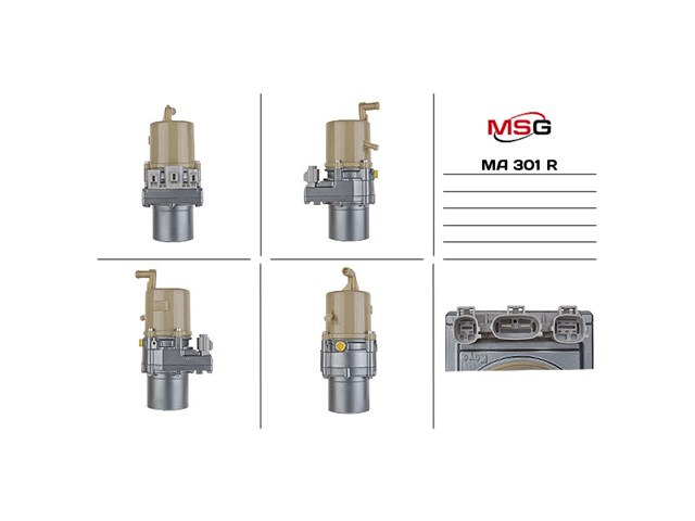 Compre MA301R MSG Rebuilding Bomba da Direção hidrâulica assistida