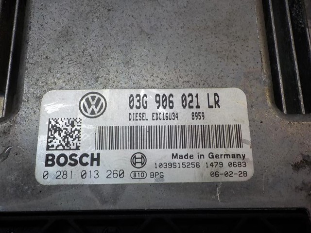 Módulo de direção (Centralina eletrônica) de motor VAG 0281013260 preço, a partir de 93,77 USD