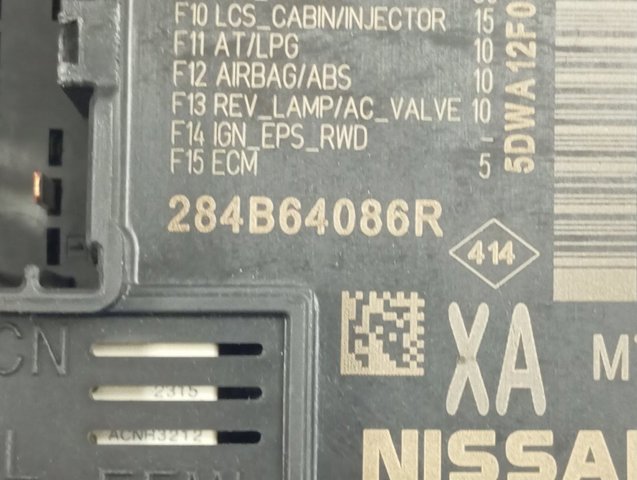 Unidade de dispositivos de segurança para Renault Clio V B7