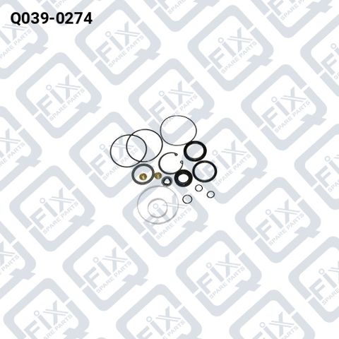 0444535100 Toyota Kit de reparação da cremalheira da direção (do mecanismo), (kit de vedantes)