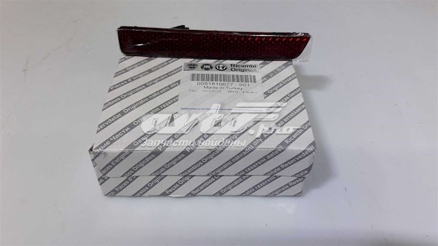 51810677 Fiat/Alfa/Lancia Retrorrefletor (refletor) do pára-choque traseiro direito