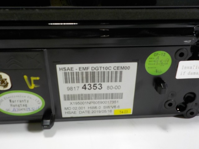Mostrador multifuncional Peugeot/Citroen 9835045580 preço, a partir de 395,95 USD
