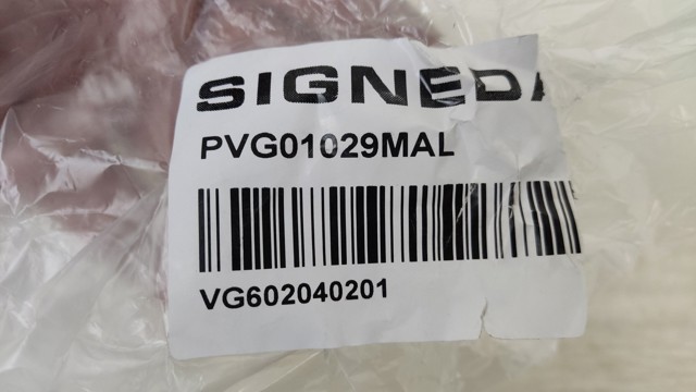 PVG01029MAL Signeda Expansor (placa sobreposta) de arco do pára-lama dianteiro esquerdo