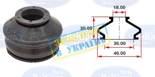 Bota de proteção de suporte esférico inferior Belgum BG0148 preço, a partir de 2,71 USD