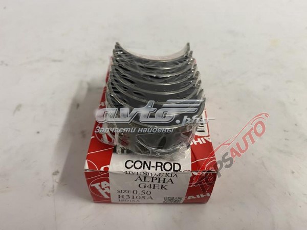 R3105A050 Taiho Folhas inseridas de cambota de biela, kit, 2ª reparação ( + 0,50)