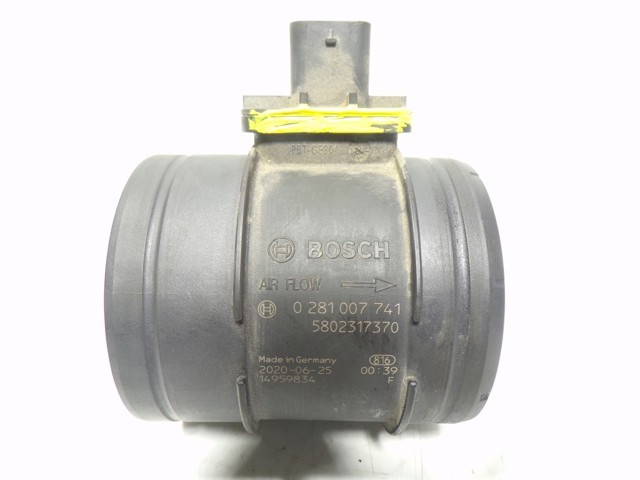5802317370 Iveco Sensor de fluxo (consumo) de ar, medidor de consumo M.A.F. - (Mass Airflow)