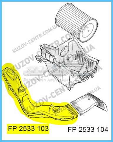 Tomada de ar de filtro de ar Ford Galaxy preço, a partir de 25,95 USD