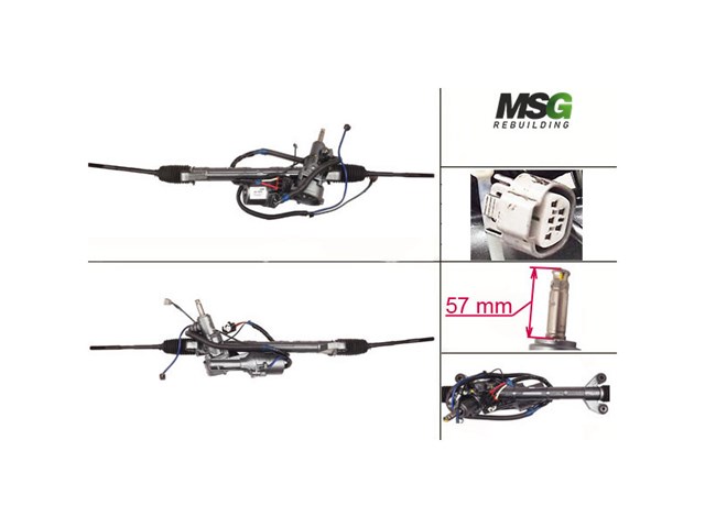 SU401NLA0R MSG Rebuilding Cremalheira da direção