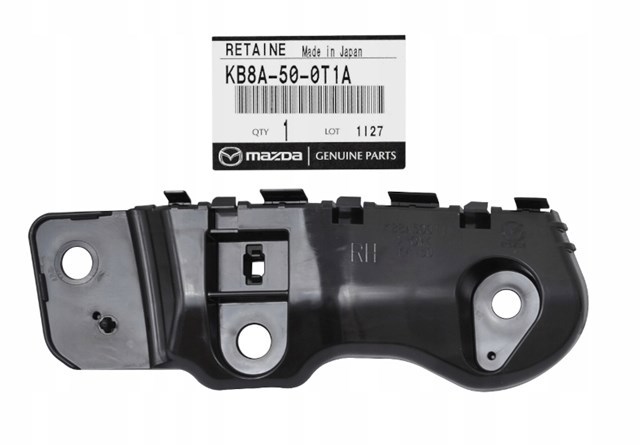 Consola do pára-choque dianteiro direito Mazda KB8A500T1A