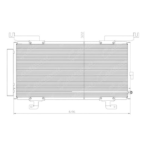 Radiador de aparelho de ar condicionado Koyorad CD090900 preço, a partir de 122,15 USD