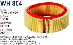 Compre WH804 Wunder Filtro de ar