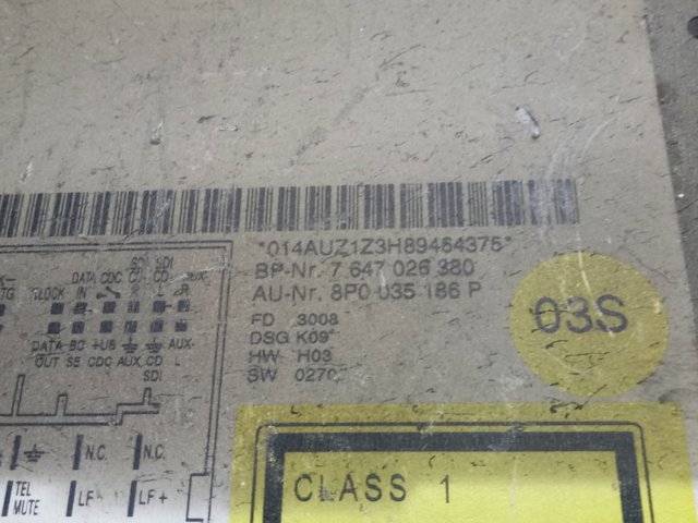  VAG 8P0035186P