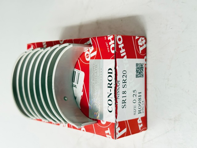 R098H025 Taiho Folhas inseridas de cambota de biela, kit, 1ª reparação ( + 0,25)