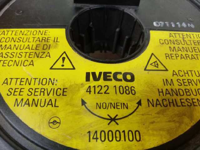 Anel AIRBAG de contato, cabo plano do volante Iveco 41221086