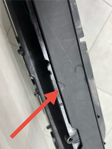 Suporte do radiador montado (painel de montagem de fixação das luzes) 3J0805588C VAG