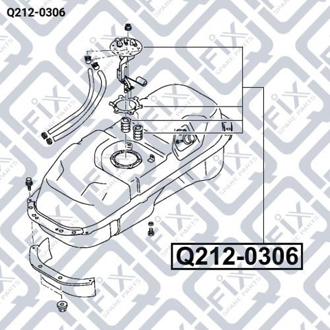 Compre Q2120306 Q-fix Sensor do nível de combustível no tanque