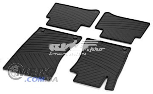 Tapetes dianteiros + traseiros, kit Mercedes E preço, a partir de 166,90 USD
