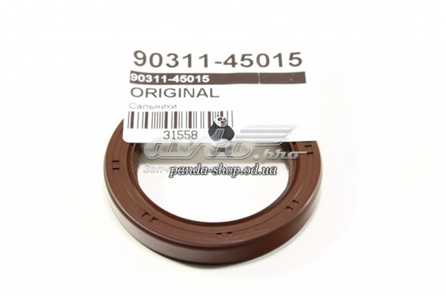 Vedação dianteira de cambota de motor 9031145015 Toyota